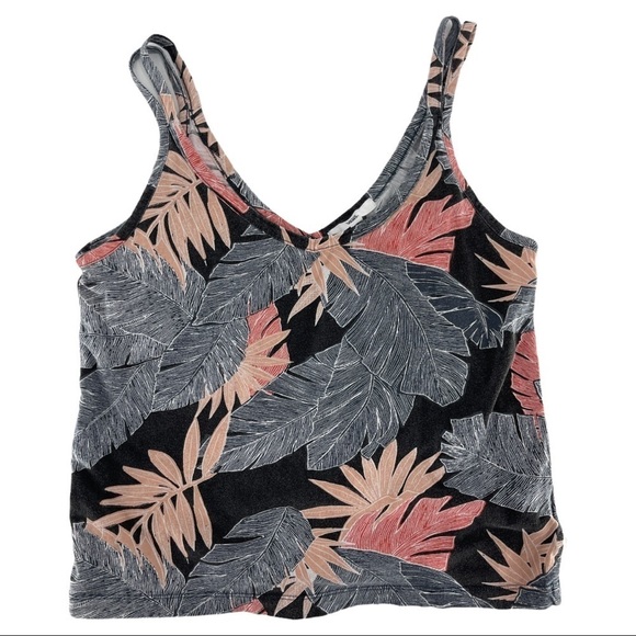 Vans Floral Tropical Lightweight Tank Top Size M - Picture 7 of 9